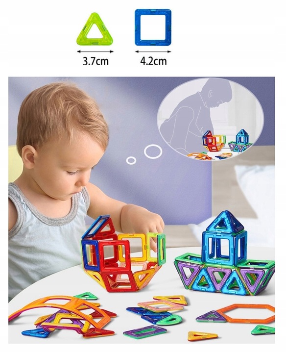 Zestaw Klocków Magnetycznych – Rozwój Kreatywności I Zabawa W Jednym!