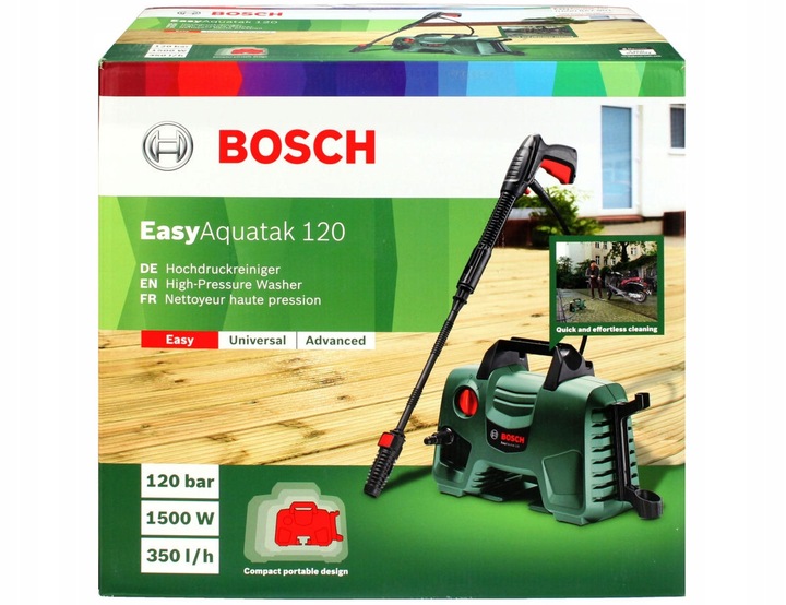 Myjka ciśnieniowa EasyAquatak 120 BOSCH