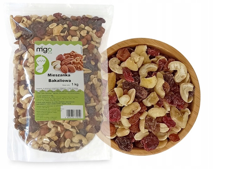 MIESZANKA Bakaliowa - MIX bakalii - MIGOgroup