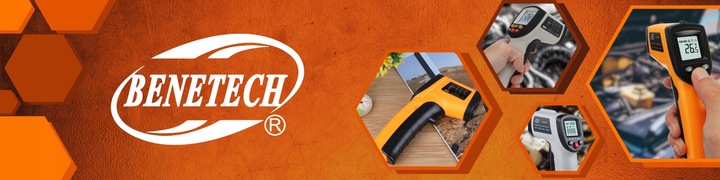 PIROMETR TERMOMETR LASEROWY BEZDOTYKOWY MIERNIK TEMPERATURY -50 +530 st.C