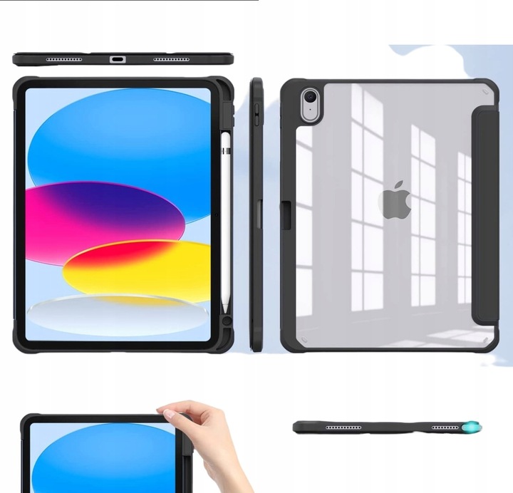 ETUI CLEAR PENCIL do Apple iPad 10 GEN 10.9 2022