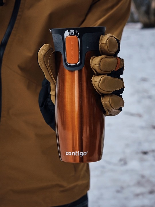 Kubek termiczny Contigo West Loop 2.0 470ml Autoseal - Pomarańczowy