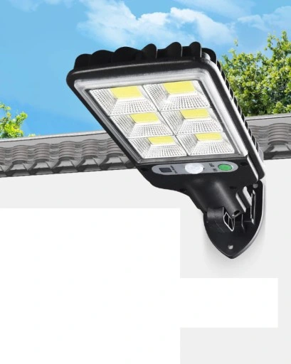 MOCNA LAMPA ZEWNĘTRZNA SOLARNA LED CZUJNIK ZMIERZCHU I RUCHU