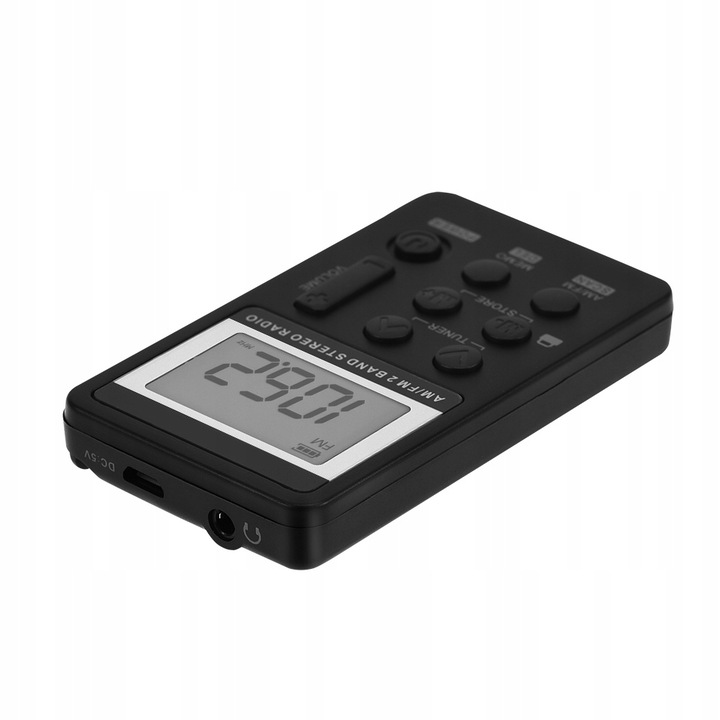 Kieszonkowe radio ze słuchawkami