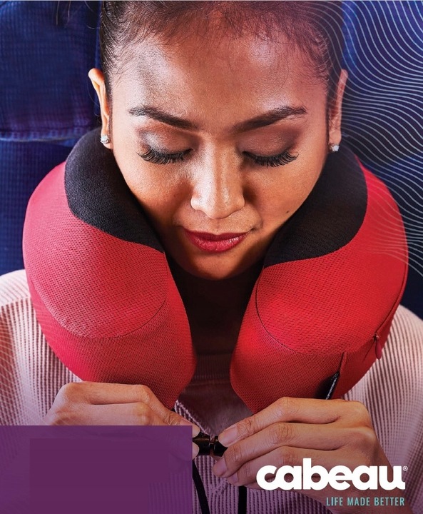 Poduszka na szyję podróżna Evo S3 Cabeau indygo