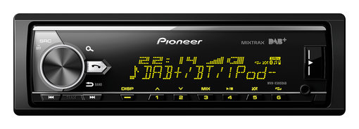 Pioneer MVH-X580DAB Radio samochodowe Bluetooth VarioColor MP3 + antena DAB