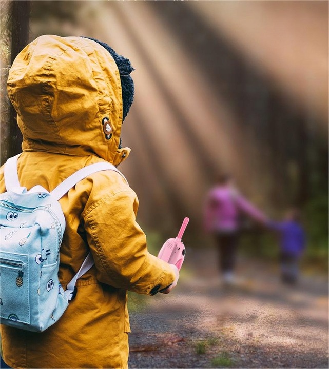 Walkie Talkie dla Dzieci Krótkofalówki Zestaw 2 szt. Zasięg Duży Łoki Toki