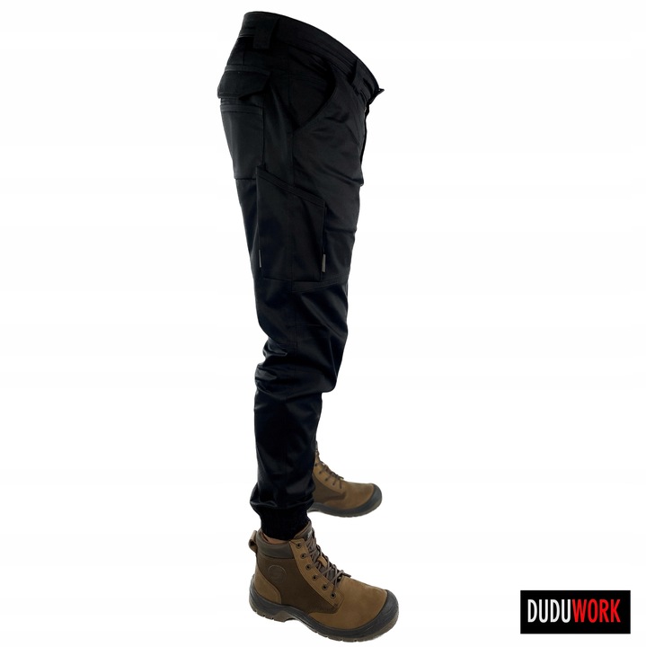 Joggery ROBOCZE BHP DuduWork Czarne Elastyczne 44