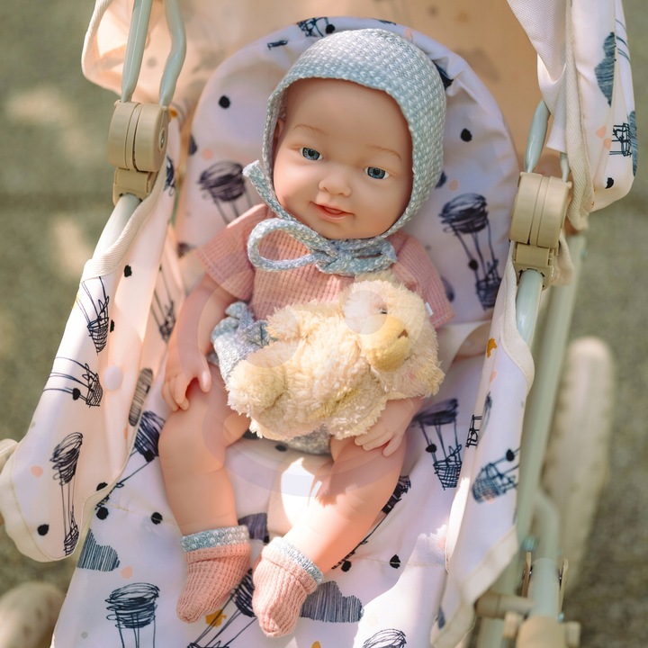 LALKA BOBAS MIŚ ZESTAW DO KARMIENIA PIELĘGNACJI OPIEKUNKA WOOPIE ROYAL