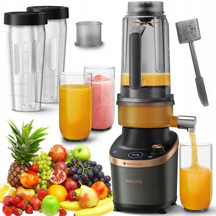 PHILIPS BLENDER KIELICHOWY , SOKOWIRÓWKA DO OWOCÓW I WARZYW 2X DZBANEK