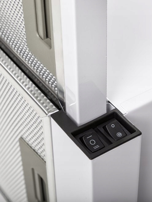 Okap podszafkowy Focus Modo 60 cm biały