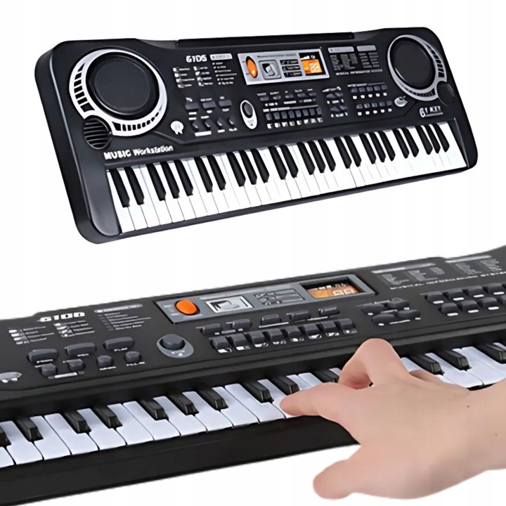 KEYBOARD PIANINKO ORGANY ORGANKI PIANINO ELEKTRONICZNE DLA DZIECI +MIKROFON