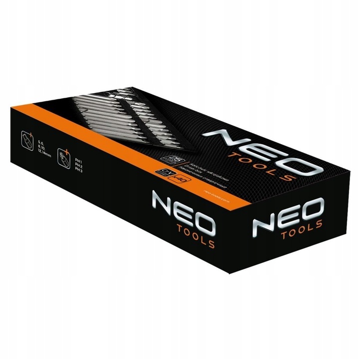 NEO ZESTAW KLUCZE TORX SPLINE HEX IMBUS 06-107 x40