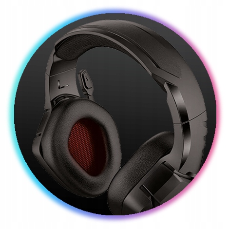 Słuchawki GHS-700 Bezprzewodowe Gamingowe Mikrofon