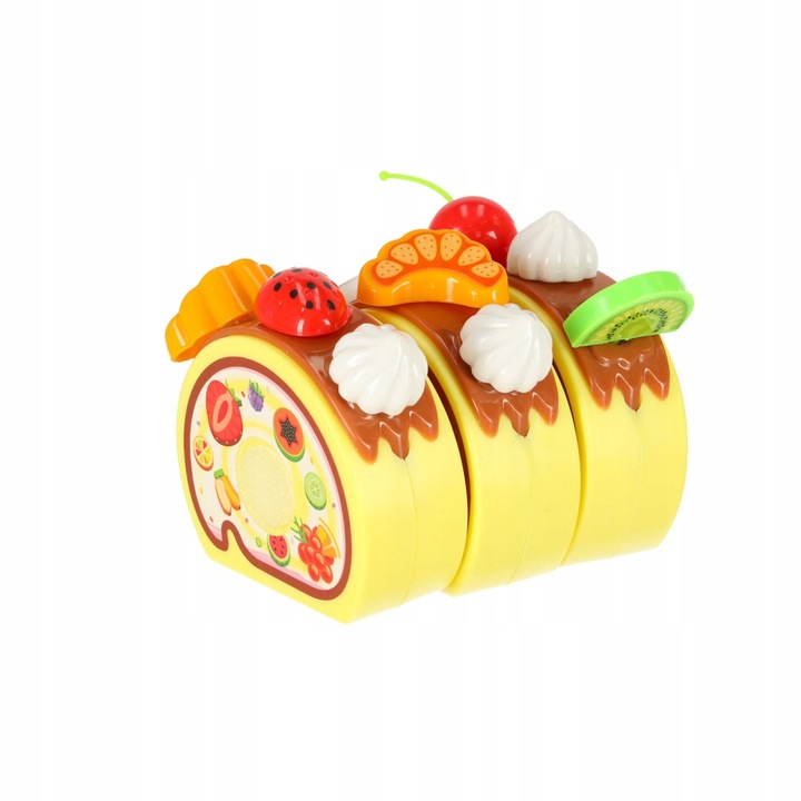 Tort Urodzinowy Misio Do Krojenia Dla Dzieci Z Akcesoriami 80 El. Niebieski