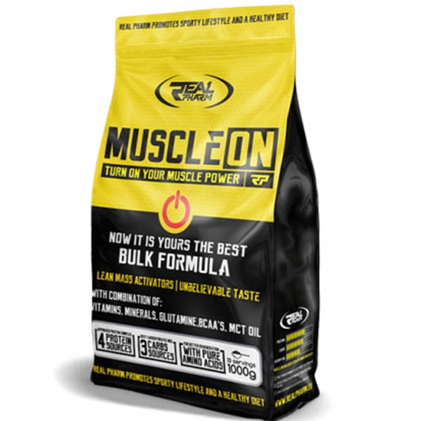 Real Pharm MUSCLE ON 1000g Czekoladowy