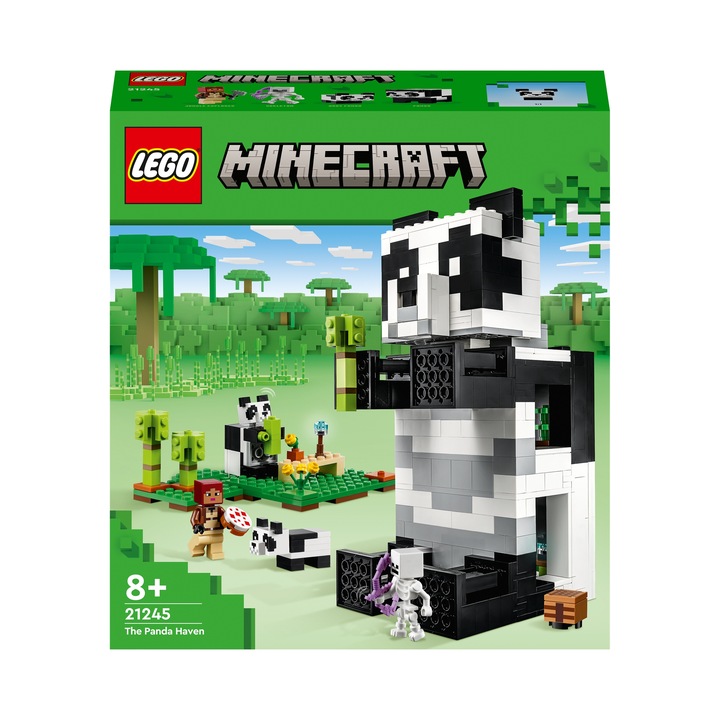LEGO Minecraft 21245 Rezerwat pandy
