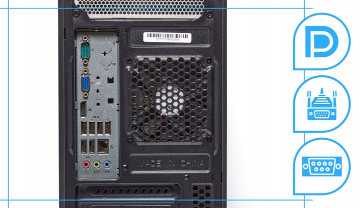 Komputer Stacjonarny Intel Core i5 8GB 500HDD Windows 10 Pro DVD Wydajny