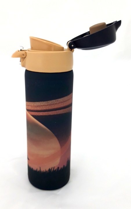 TERMOS dla Dzieci KUBEK TERMICZNY 400ml Bidon Stal