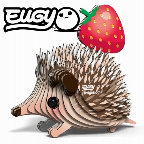 Jeżyk - Eko Układanka 3D - Eugy