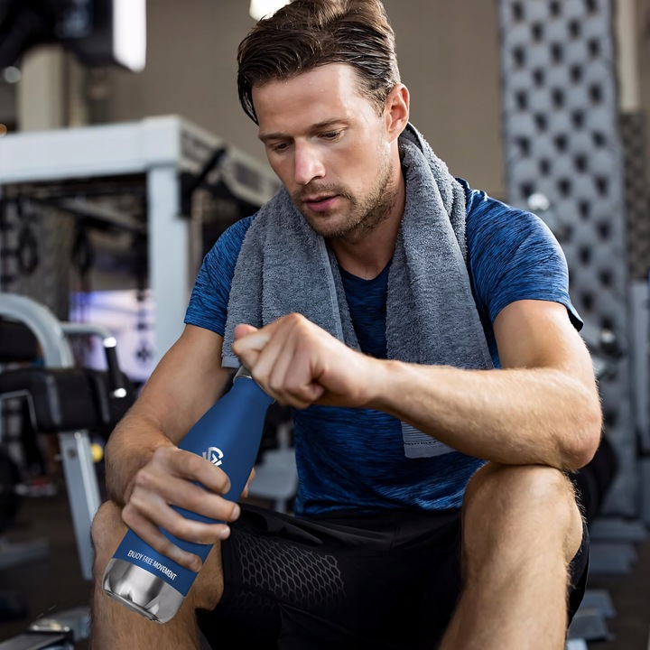 Butelka Termiczna Termos Bidon Kubek na Kawę Herbatę Stal Nierdzewna 500ml