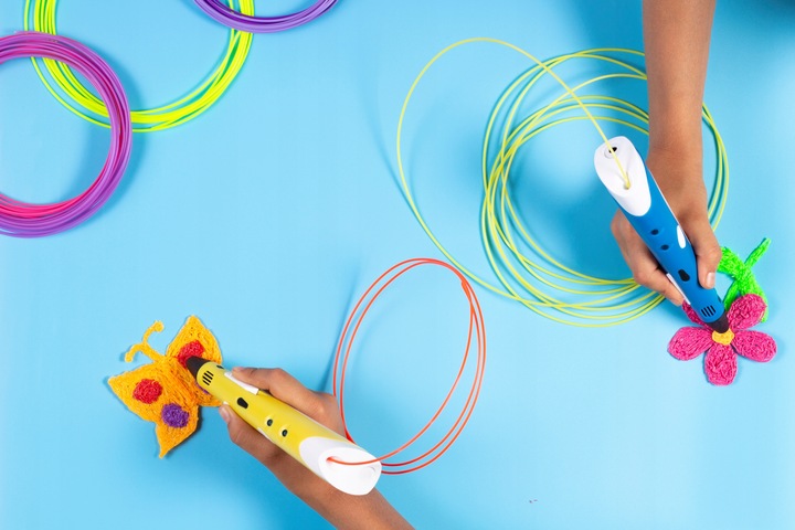 WKŁADY DO DŁUGOPISU 3D DLA DZIECI PLA SILK MAGIC COLOR 200 M