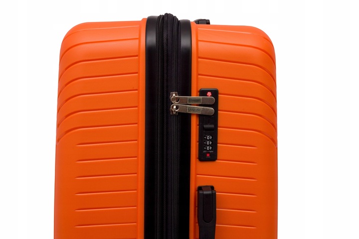 Komplet Wytrzymałych Walizek Podróżnych BAGIA Z Polipropylenu + GRATIS