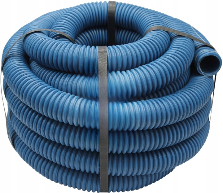 RURA KARBOWANA AROT DVR PESZEL DO ZIEMI NIEBIESKI 450N FI. 50mm 10m ELMARK