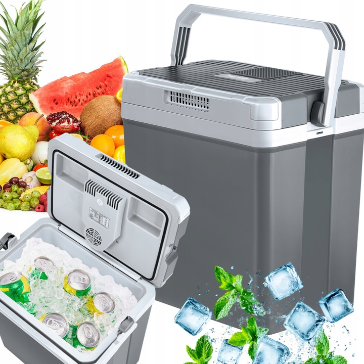 Lodówka turystyczna samochodowa przenośna chłodziarka 24L MPM-28-CBM-08YA