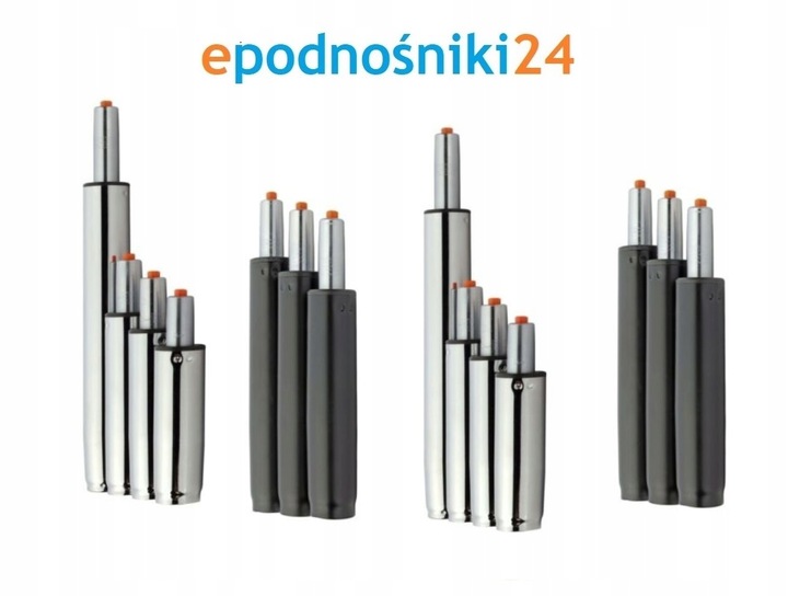 Siłownik podnośnik fotela 200/40 mm CZAR 150 KG 4K