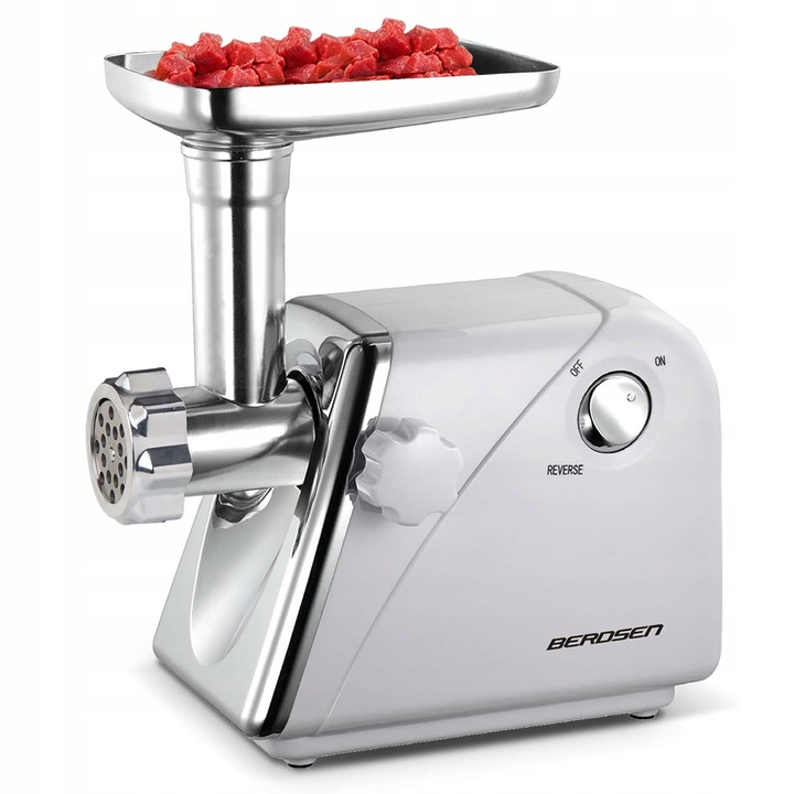 PROFESJONALNA MASZYNKA ELEKTRYCZNA DO MIELENIA MIĘSA Berdsen 550 - 1200W