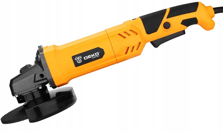 SZLIFIERKA KĄTOWA KĄTÓWKA 1100W 125MM Z REGULACJĄ OBROTÓW DEKO + 3 TARCZE