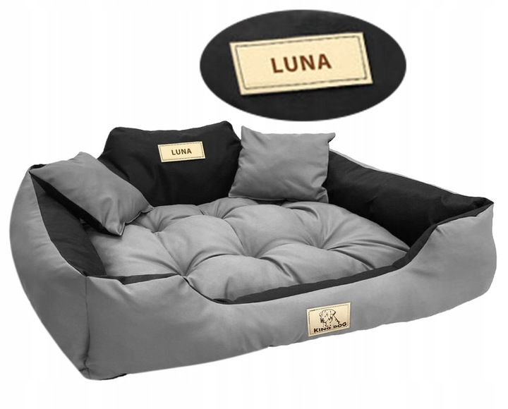 Legowisko dla Psa Kota Kanapa Kojec Z imieniem S 55x45 cm Różne kolory