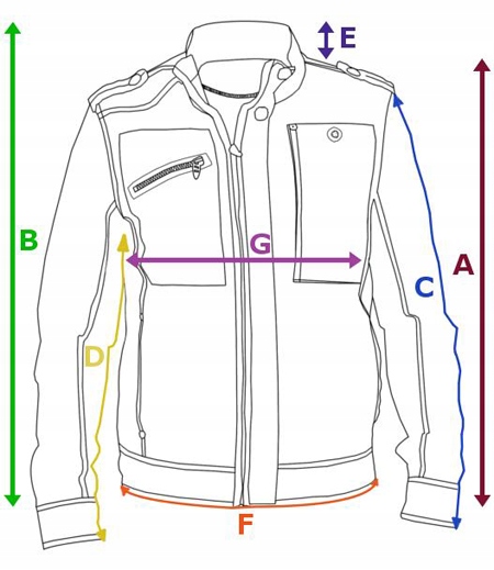 Męska kurtka przejściowa bomberka bez kaptura czerwony WX052 _XL