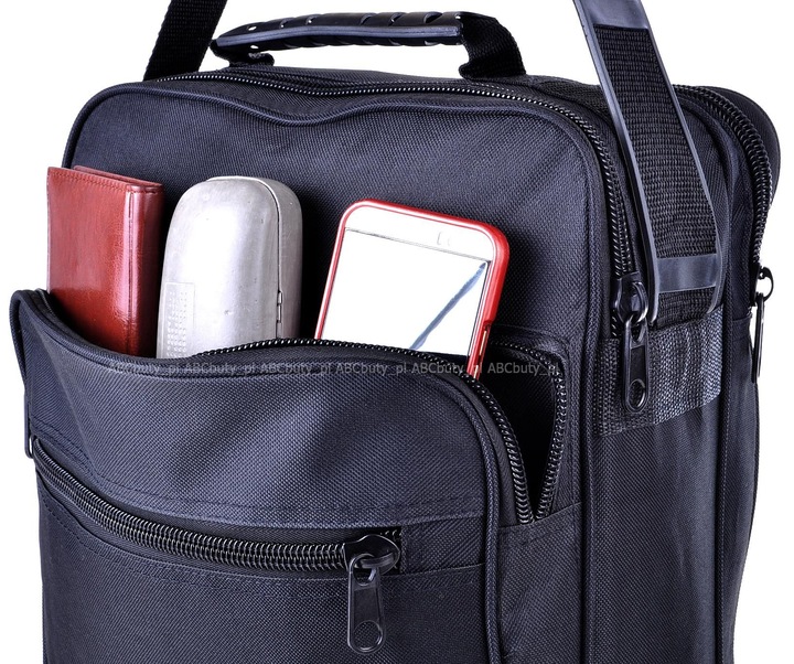 MĘSKA TORBA NA BAGAŻ PODRĘCZNY JEDZENIE DO PRACY LUNCH + PASEK NA RAMIĘ HQ