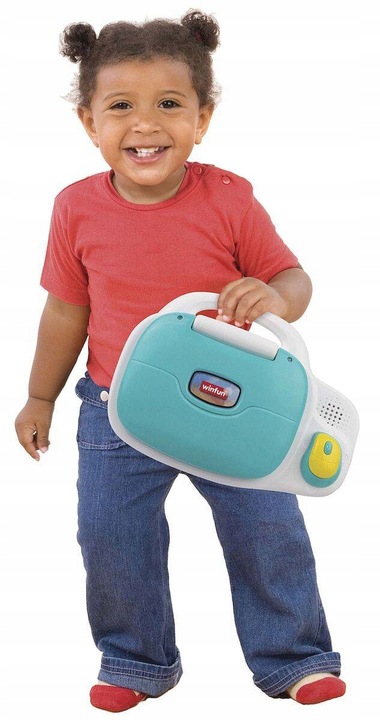 WINFUN LAPTOP DWUJEZYCZNY Edukacyjny interaktywny WINFUN