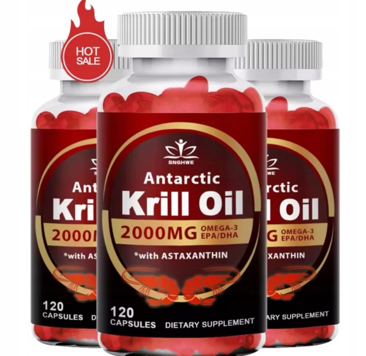 OLEJ Z KRYLA 2000MG OMEGA 3 EPA/DHA 120 KAPSUŁEK