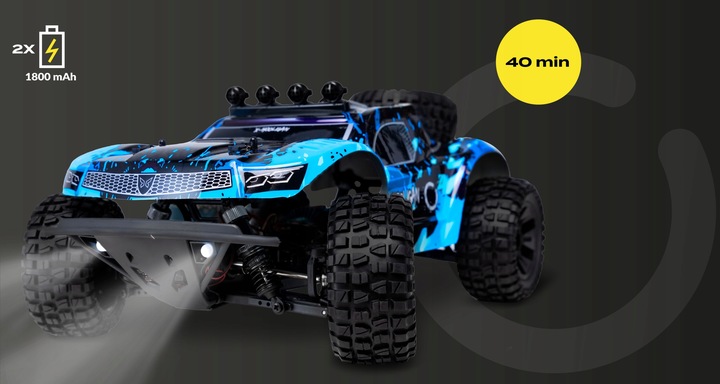 Auto Zdalnie Sterowane Samochód X-Hooligan 4x4 35km/h 1:10 DUŻE I SZYBKIE