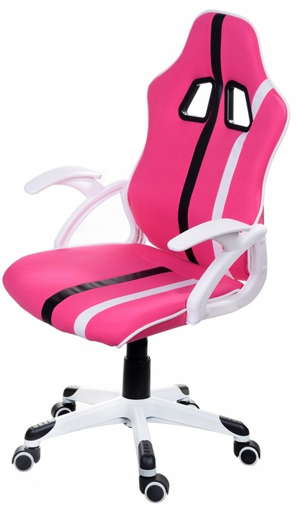 SPORTOWY FOTEL BUJANY OBROTOWY RÓŻOWY FBL NOWY