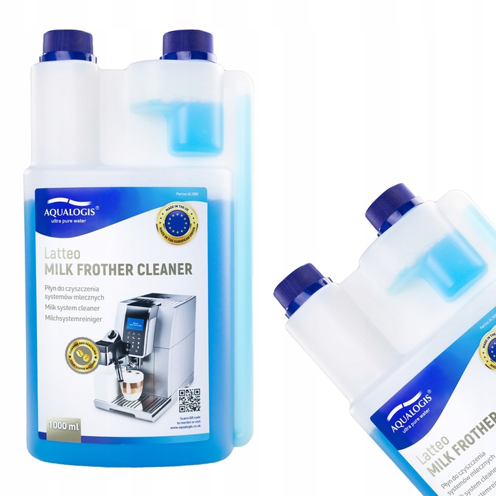 AQUALOGIS PŁYN DO CZYSZCZENIA SYSTEMU OBIEGU MLECZNEGO DO EKSPRESU KAWY 1L
