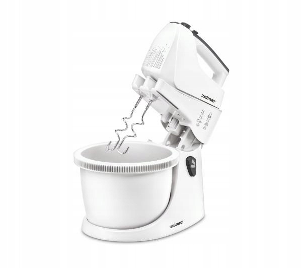 Mikser ręczny z misą Zelmer ZHM2559 3L 750W 5 Biegów do Mieszania Ubijania