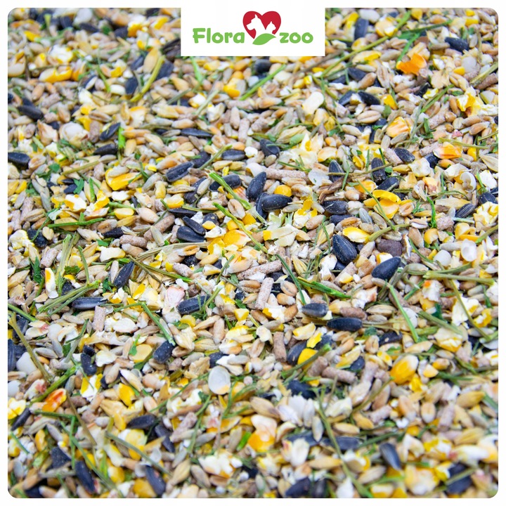 NATURALNA KARMA PASZA ZIARNO KRUSZONA DROBNA DLA DROBIU KUR NIOSKA