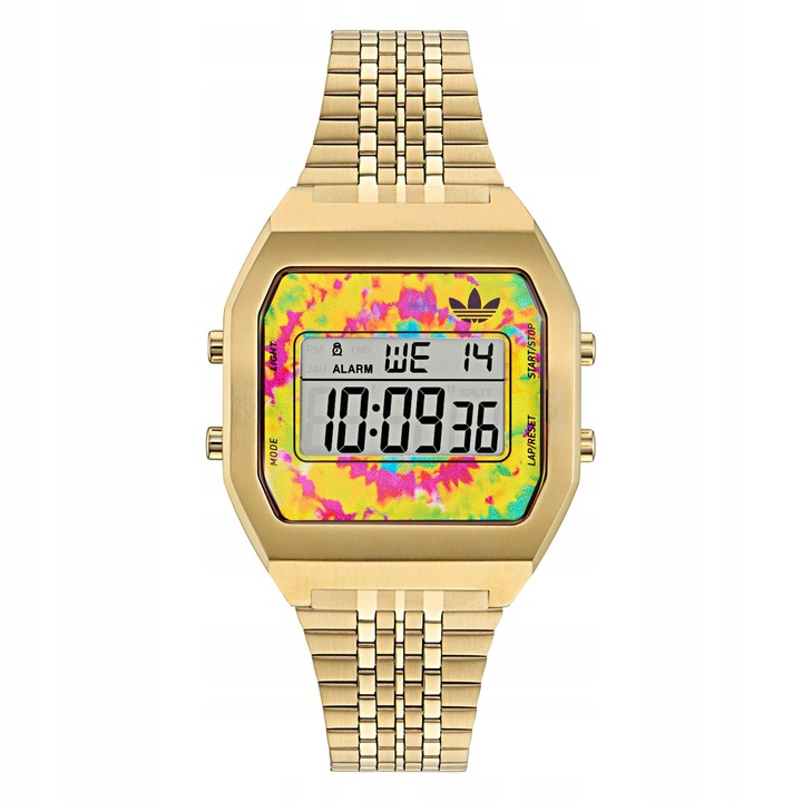adidas Zegarek Digital Two AOST24559 Złoty