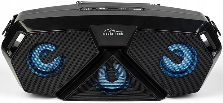 Głośnik Bluetooth MP3 radio FM mikrofon KARAOKE akumulator Media-Tech SCOUT