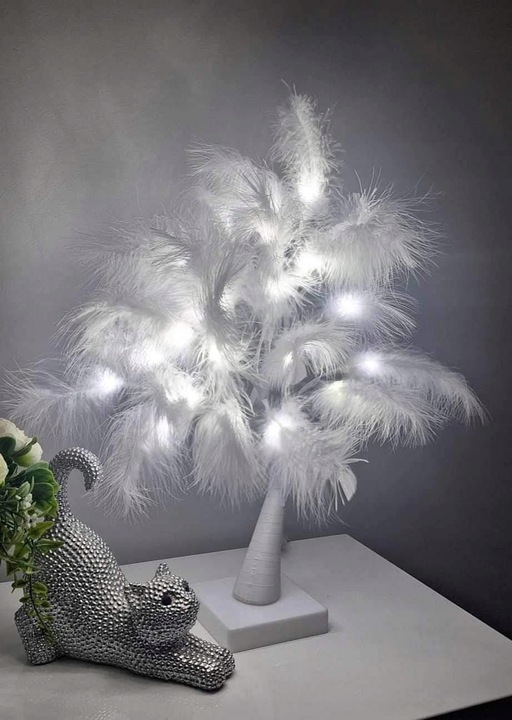 Drzewko LAMPKA SYPIALNIA dekoracyjne LED ozdoba ciepłe lub zimne