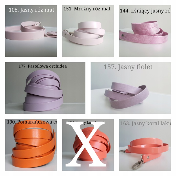 Uchwyty tworzywo z pojedynczym łańcuszkiem do OBAG