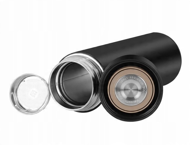 KUBEK TERMICZNY WSKAŹNIK TEMPERATURY LED GRAWER LIVE IS BRUTAL LENIWIEC