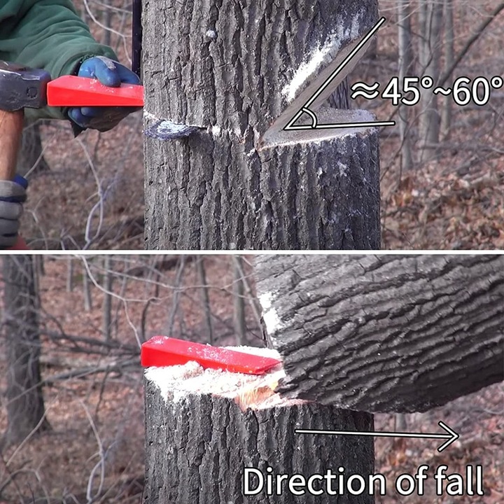 KLIN DRWALSKI NISKI DO WYCINKI OBALANIA DRZEW KLINY DO WYCINANIA DRZEWA 4EL