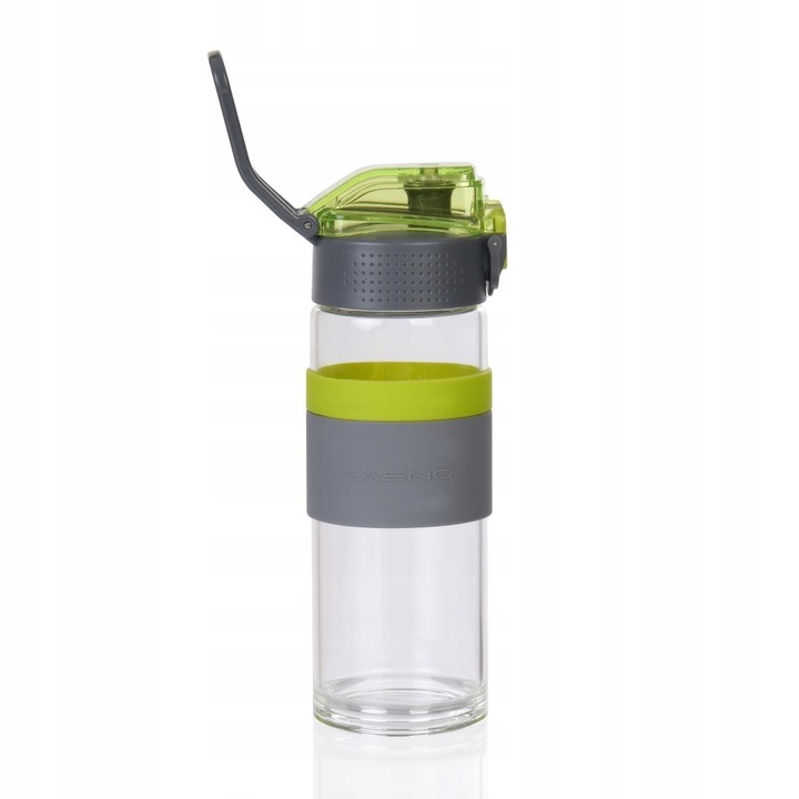 Szklana butelka ze szkła borokrzemowego CASNO 0,5L