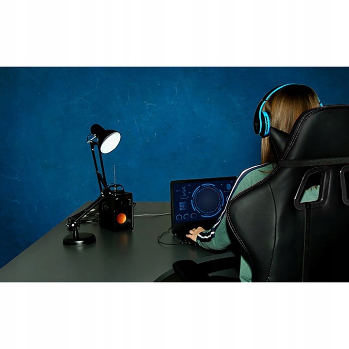 Fotel gamingowy - czarny Dunmoon 24243